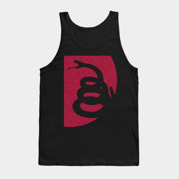 Minimalist Gadsden Sun Snake Tank Top by pelagio